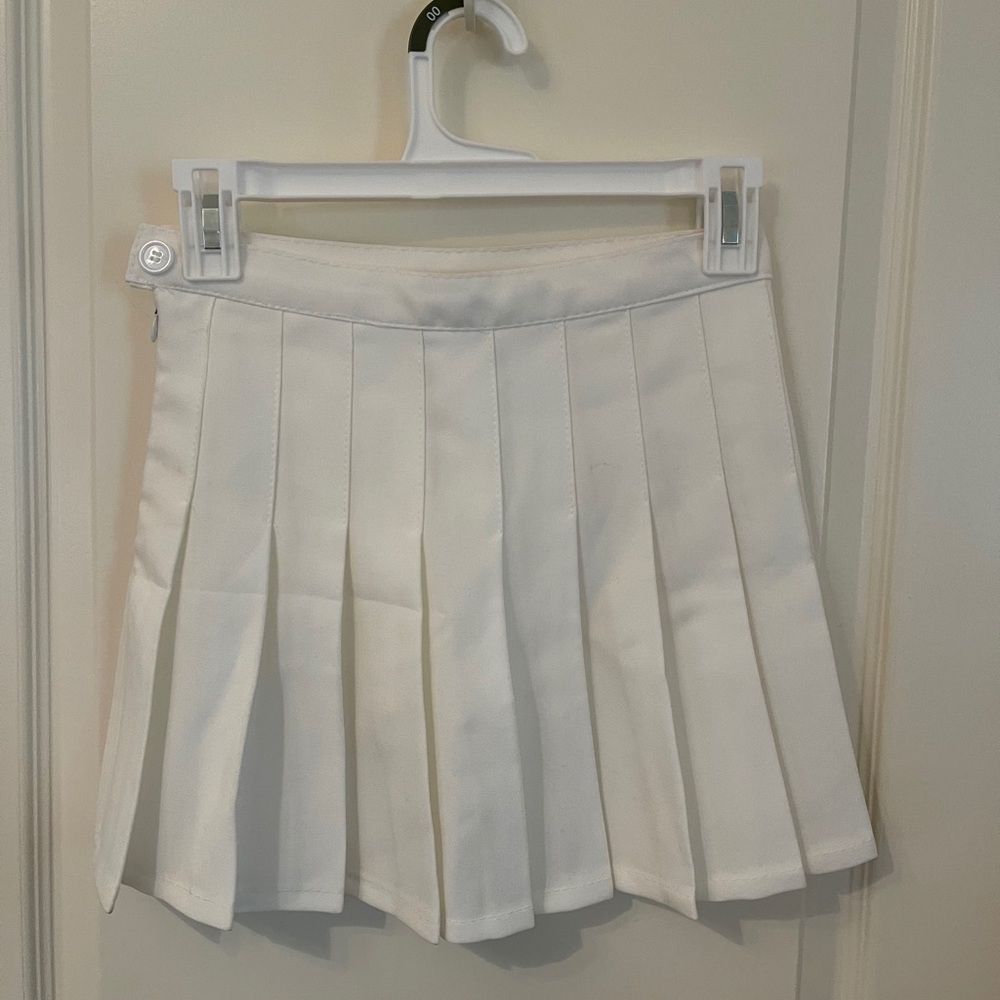 White Tennis Skirt